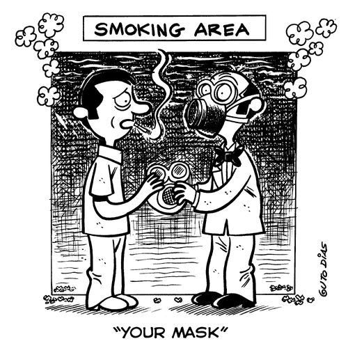 Smoking Area:'Your Mask'