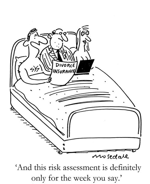 'And this risk assessment is definitely only for the week you say.'