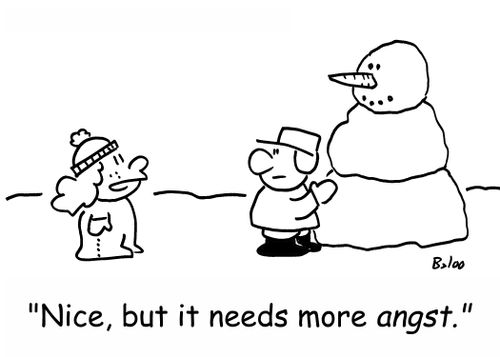 'Nice, but it needs more angst.'