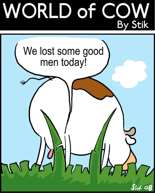 Grass: We lost some good men today!