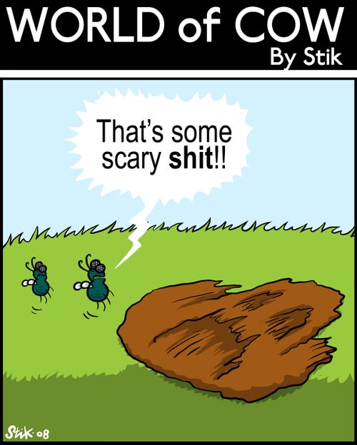 That's some scary SHIT!!