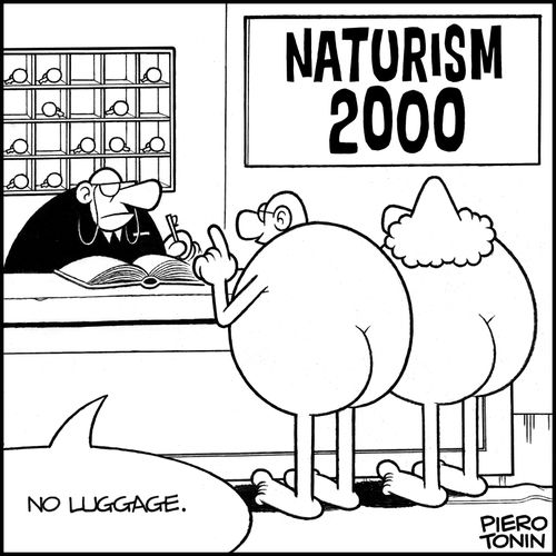 'No luggage.'