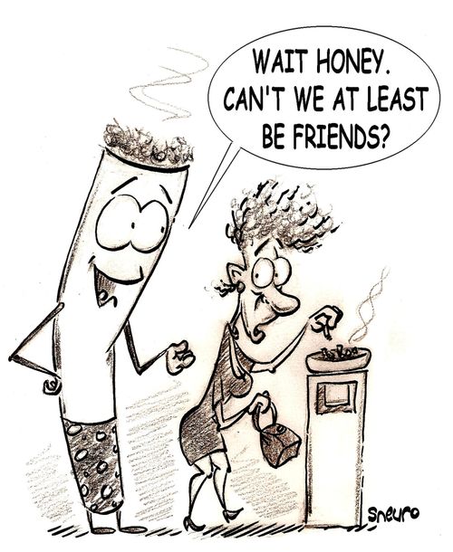 Wait Honey. Can't we at least be friends?