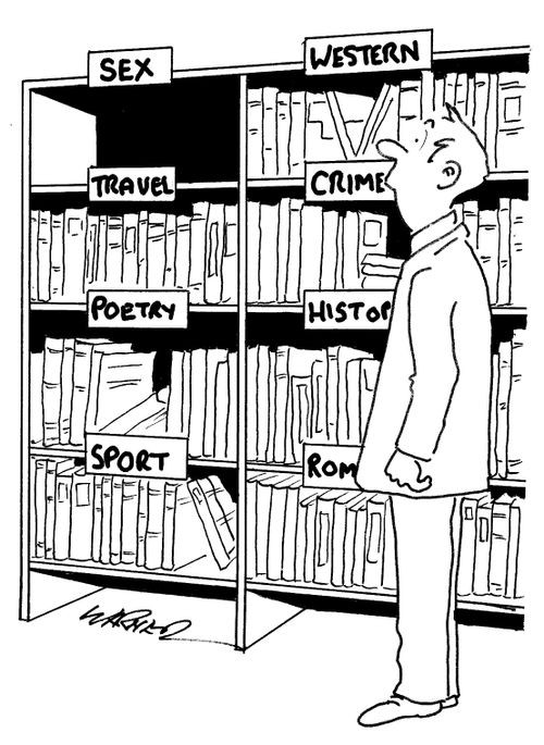 Sex Section in the Library