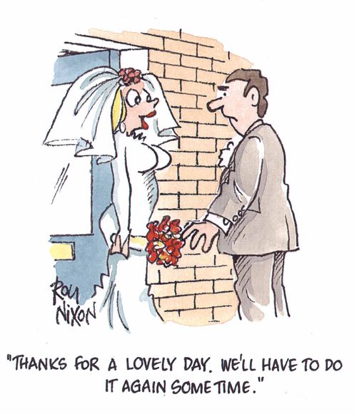 "Thanks for a lovely day. We'll have to do it again some time"