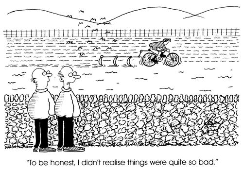 "To be honest, I didn't realise things were quite so bad"