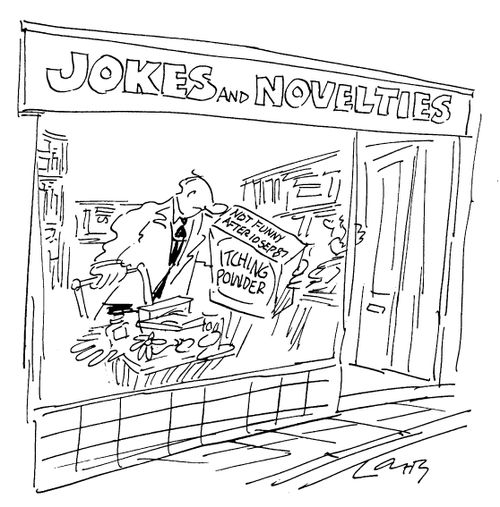 Joke Shop product - Not Funny After 10 Sept 87
