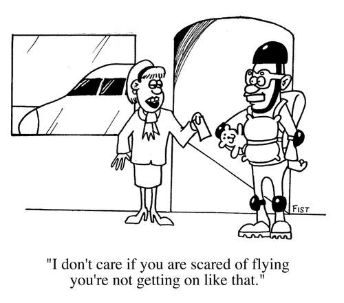 Scared of flying