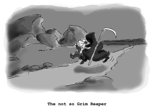 'The not so Grim Reaper'.