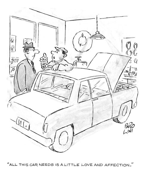 'All this car needs is a little love and affection.'
