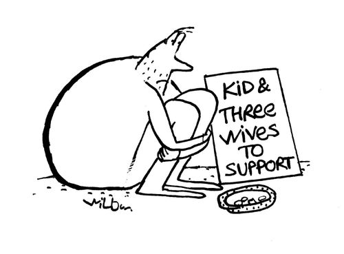 Kid and Three Wives to Support.