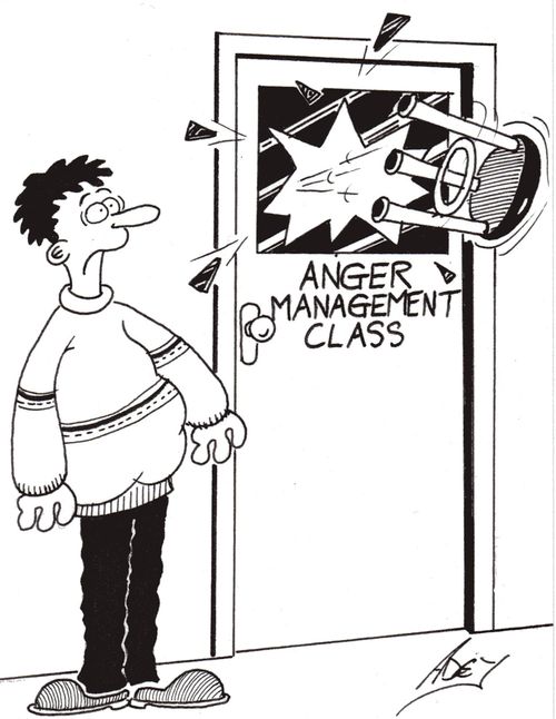 Anger Management Class.