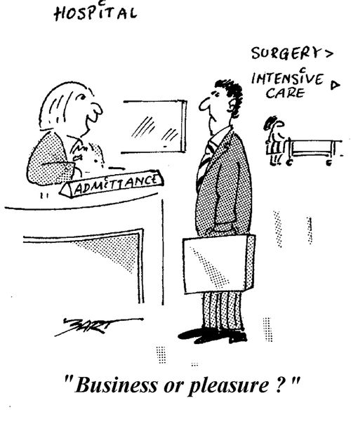 "Business or Pleasure?"