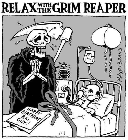 Grim Reaper birthday