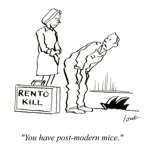 'You have post-modern mice.'