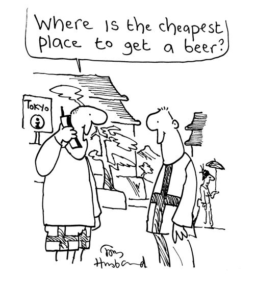 'Where is the cheapest place to get a beer?'