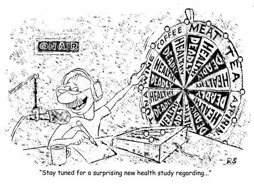 'Stay tuned for a surprising new health study regarding...'