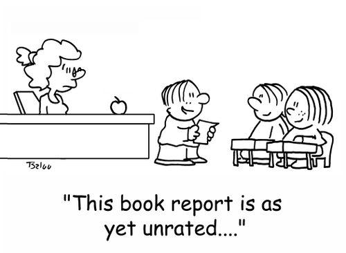 'This book report is as yet unrated....'