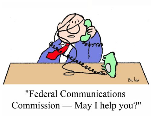'Federal Communications Commission - May I help you?'