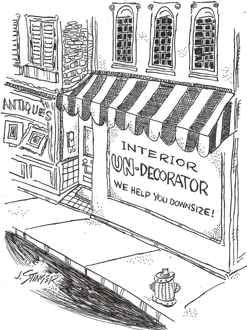 Interior Un-Decorator - We help you downsize.