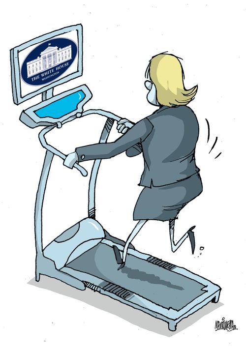 Race to the presidency. 