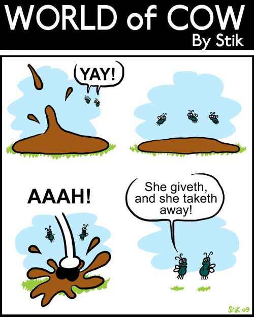 She giveth and she taketh away!