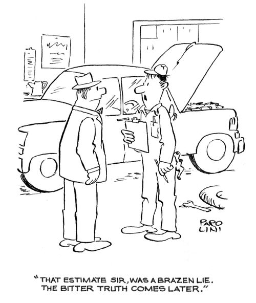 'That estimate Sir, was a brazen lie. The botter truth comes later.'