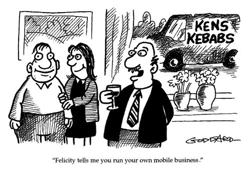 Felicity tells me you run your own mobile business.