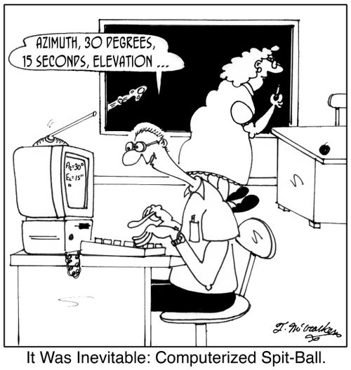 It Was Inevitable: Computerized Spit-Ball.