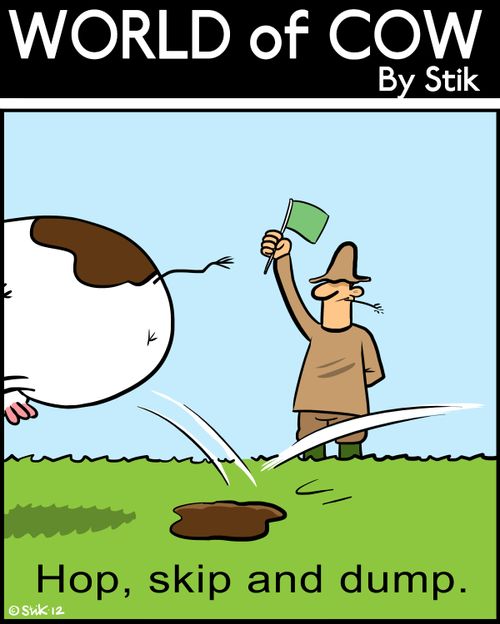 Hop, skip and dump.