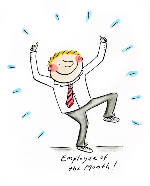 Employee of the Month - male.