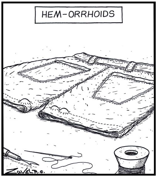 Hem-orrhoids.