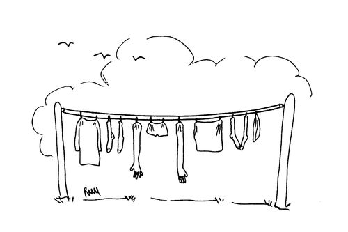 Clothesline.