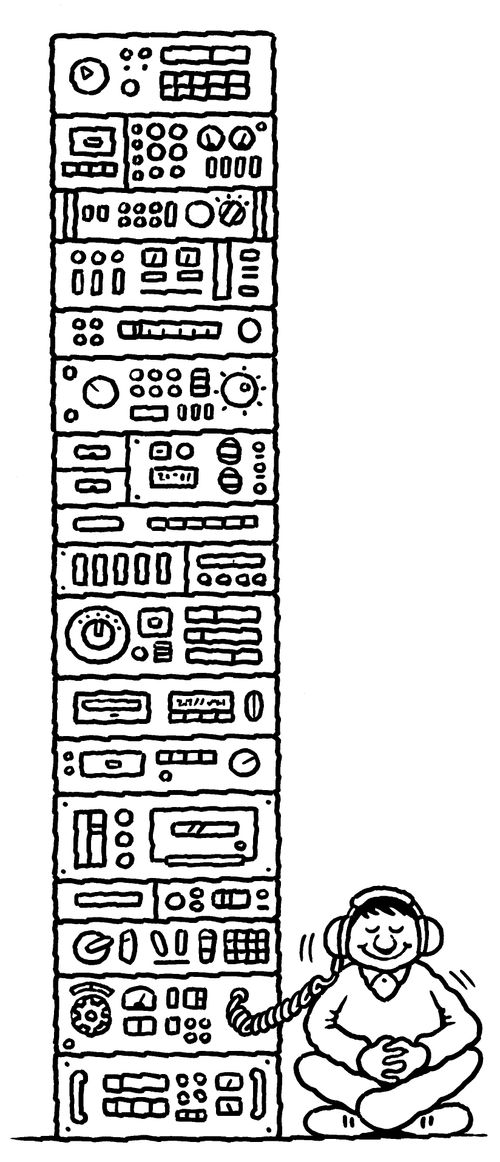 Large hi fi.