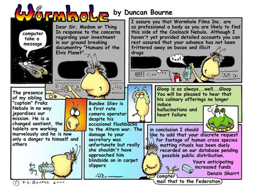 Wormhole strip