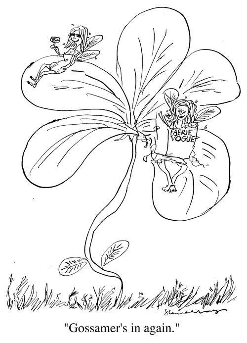 "Gossamer's in again"