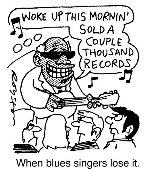 "When blues singers lose it"