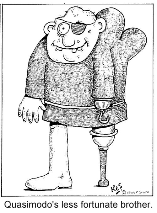 Quasimodo's less fortunate brother,