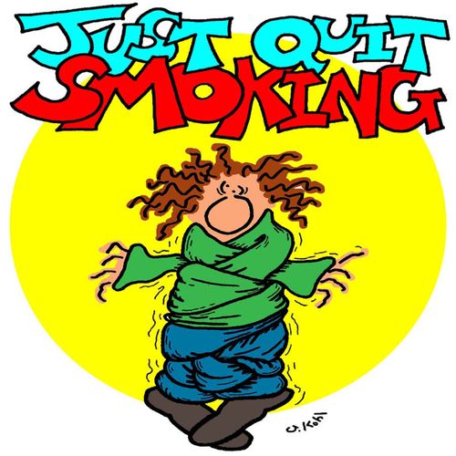 Just quit smoking.