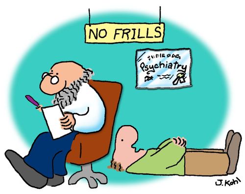 No Frills Psychiatrist.