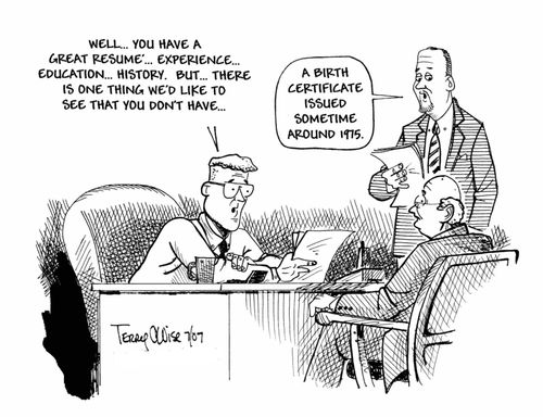 "There's something missing on your resume'..."