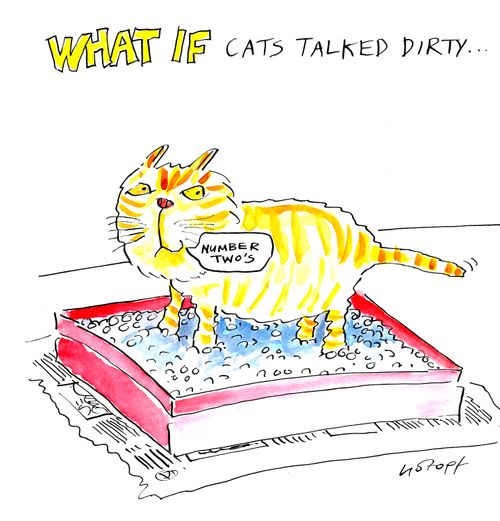 What if cats talked dirty...