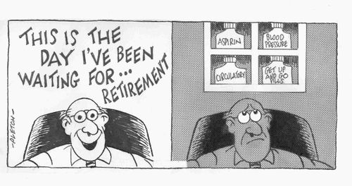 Good News/Bad News. This is the day I've been waiting for...retirement