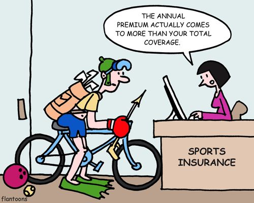 'The annual premium actually comes to more than your total coverage.'