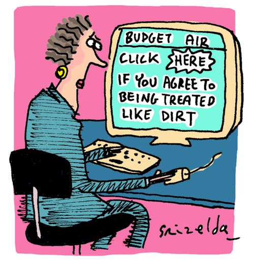 Budget Air - Click here if you agree to be being treated like dirt