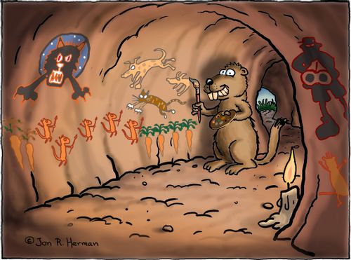 Gopher Cave Paintings