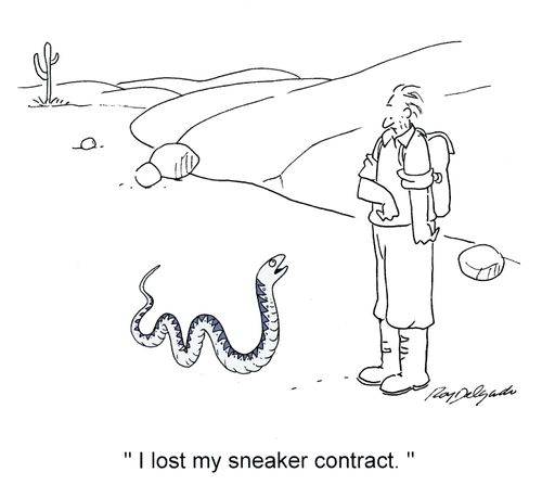 'I lost my sneaker contract.'