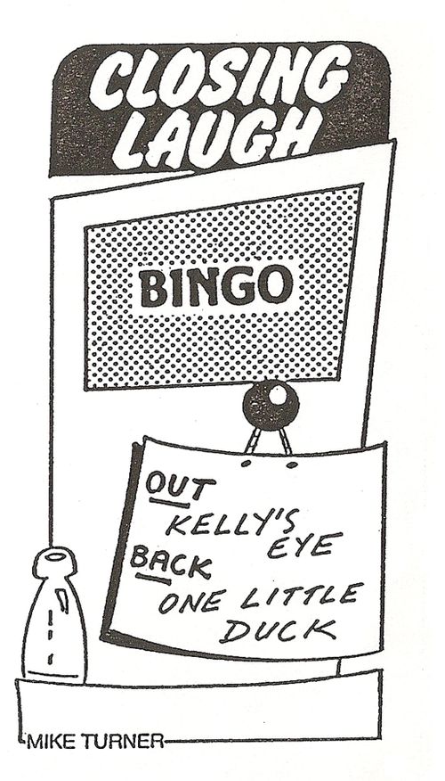 Closing Laugh: Bingo