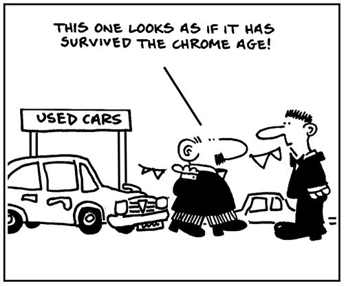 'This one looks as if it has survived the chrome age.'
