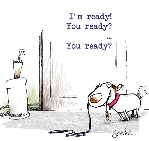 'I'm ready! You ready?...You ready?'